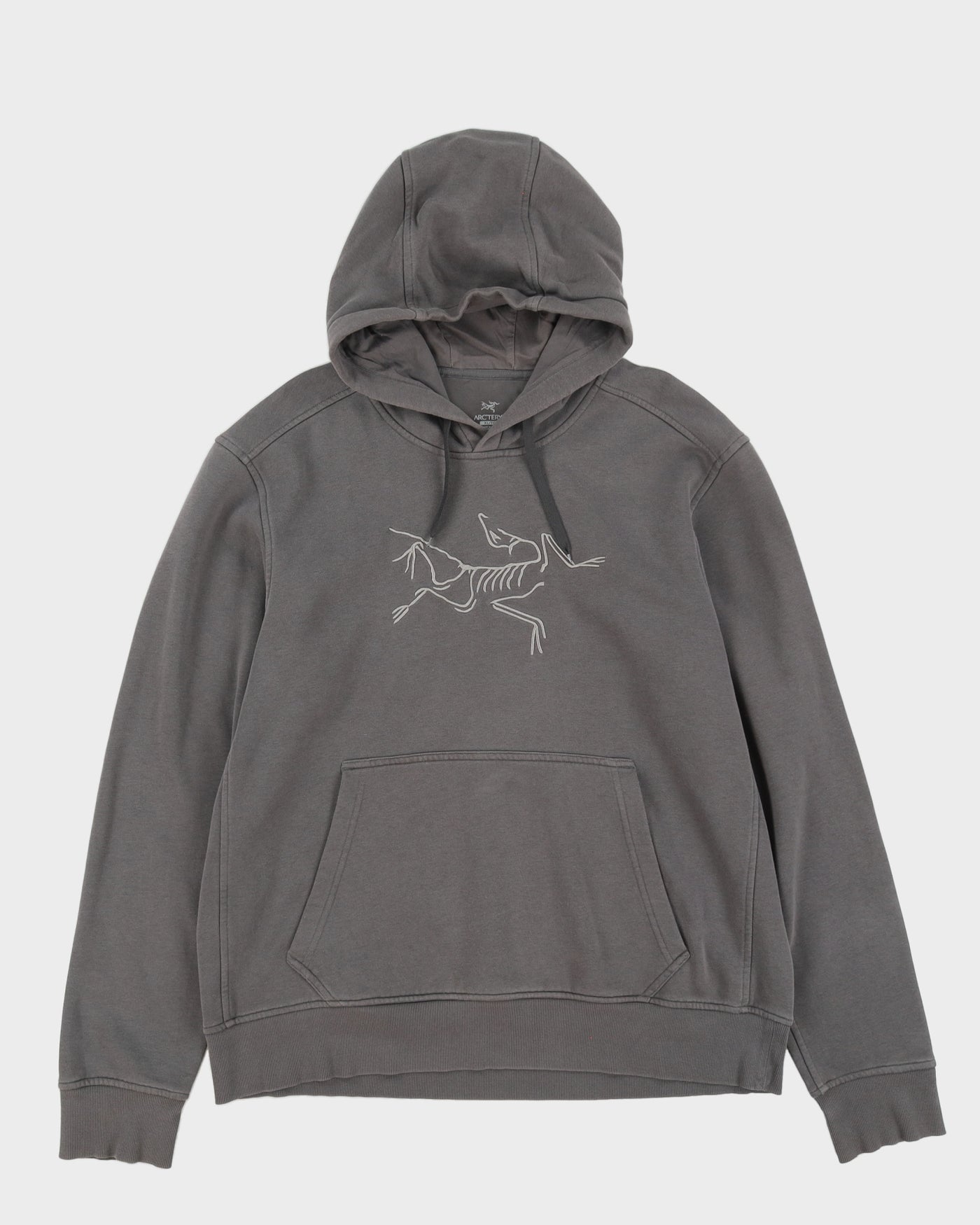 Arc'teryx Grey Embroidered Hoodie - XL