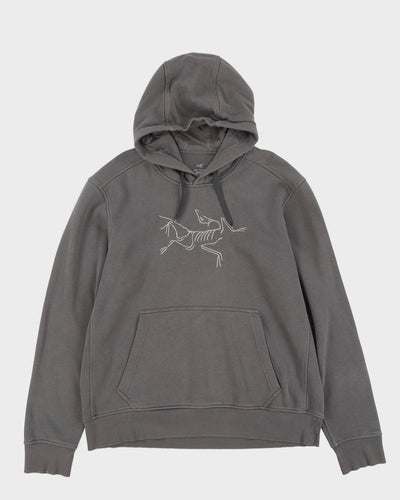 Arc'teryx Grey Embroidered Hoodie - XL