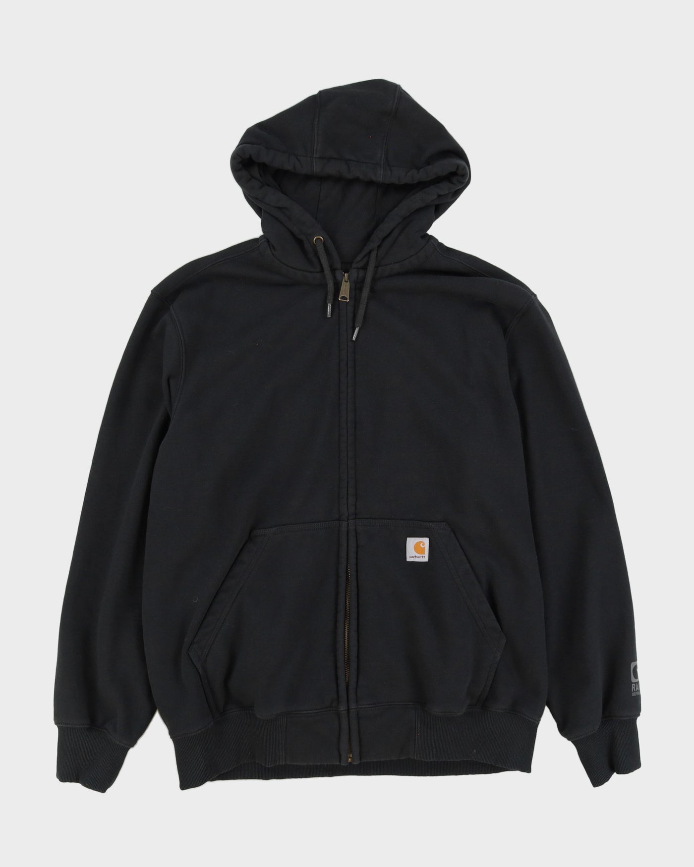 Carhartt Black Zip Up Hoodie - L