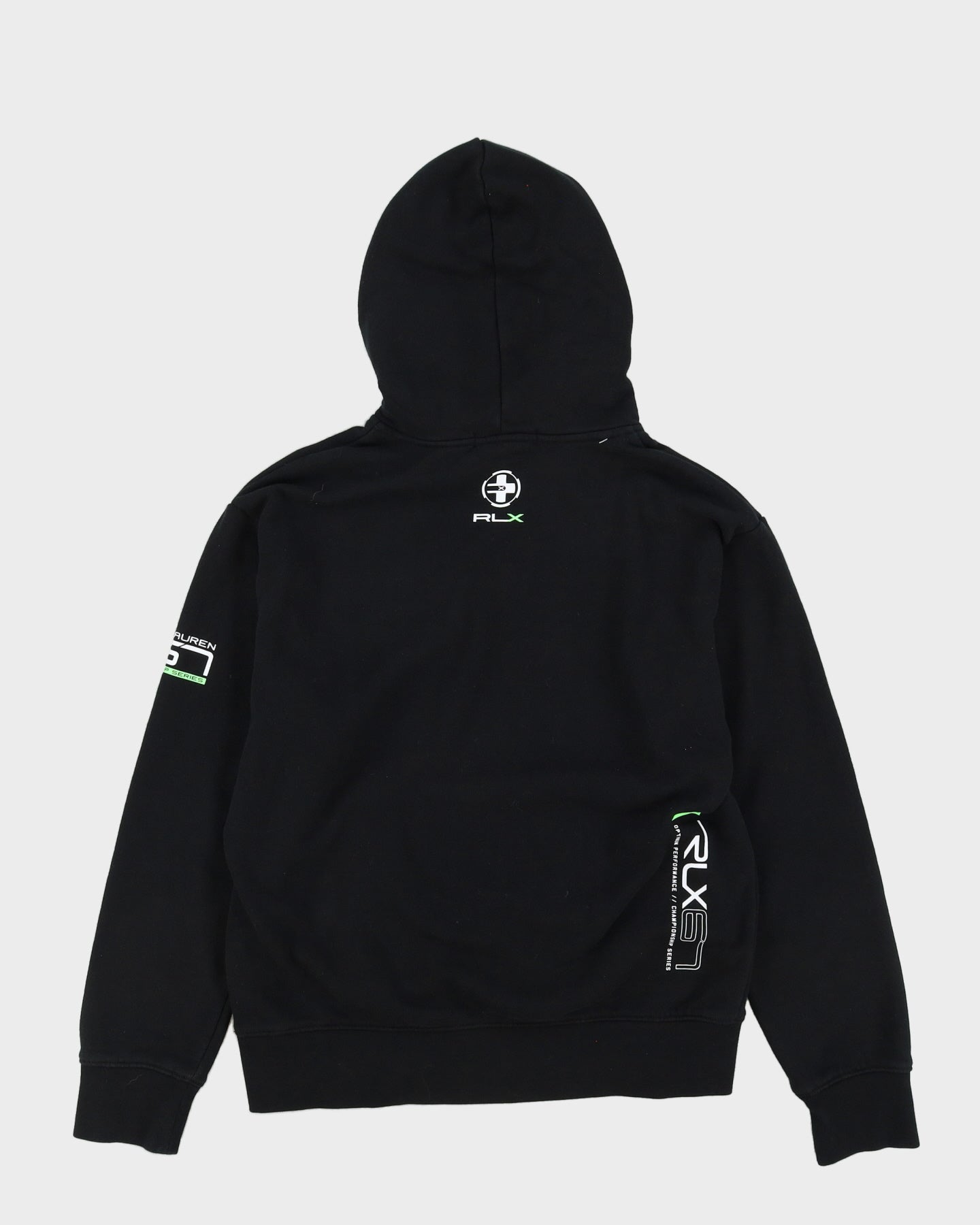 RLX Ralph Lauren Black Hoodie - L