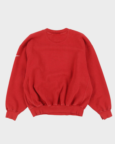 00s Nike Stanford Invitational Marathon Burgundy Sweatshirt - M