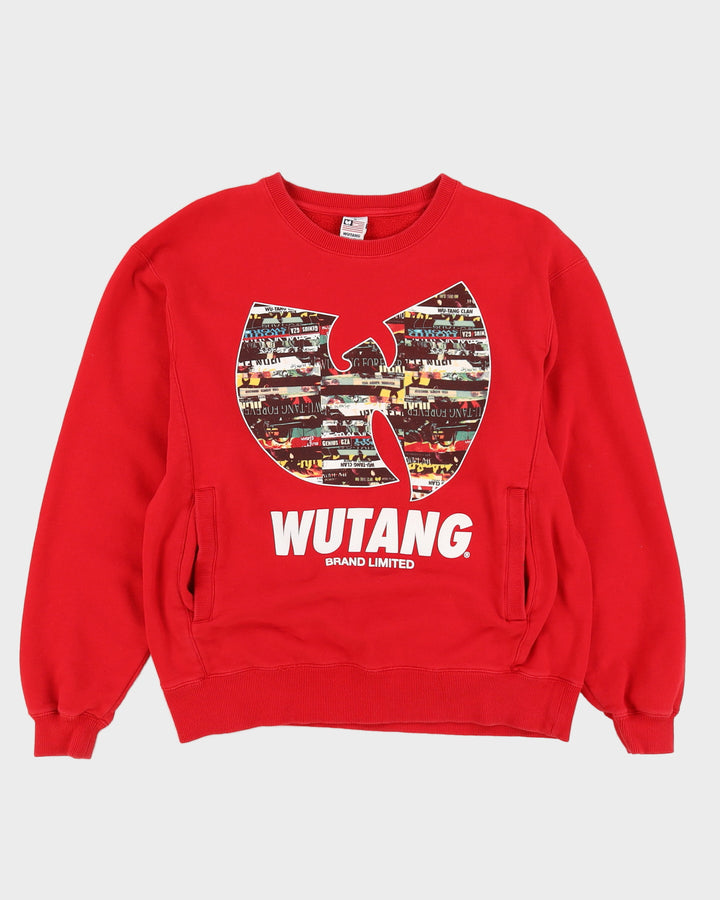 Wutang Clan Red Sweatshirt - M