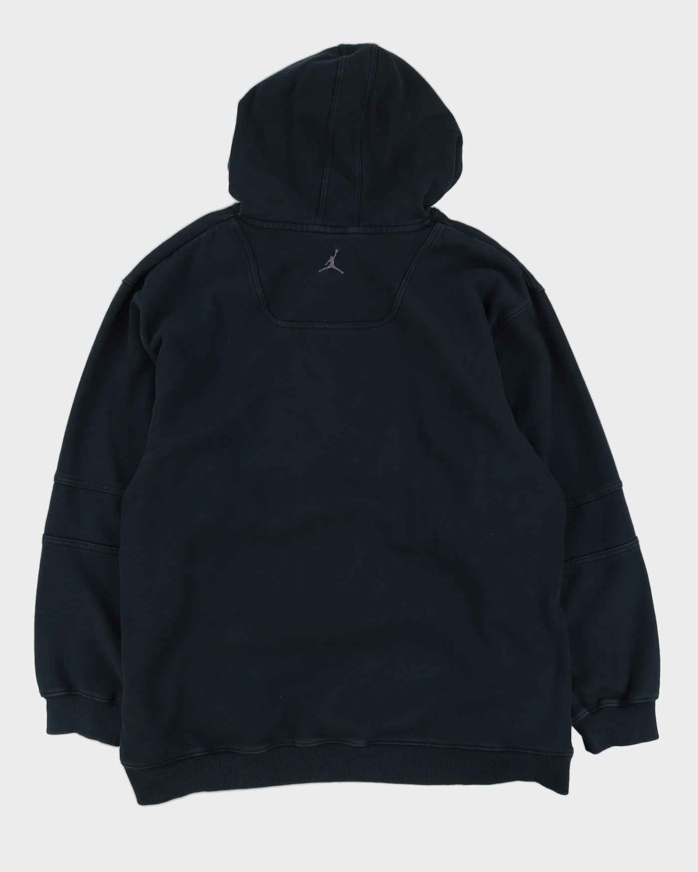 00s Jordan Black Hoodie With Embroidery Logo - XL