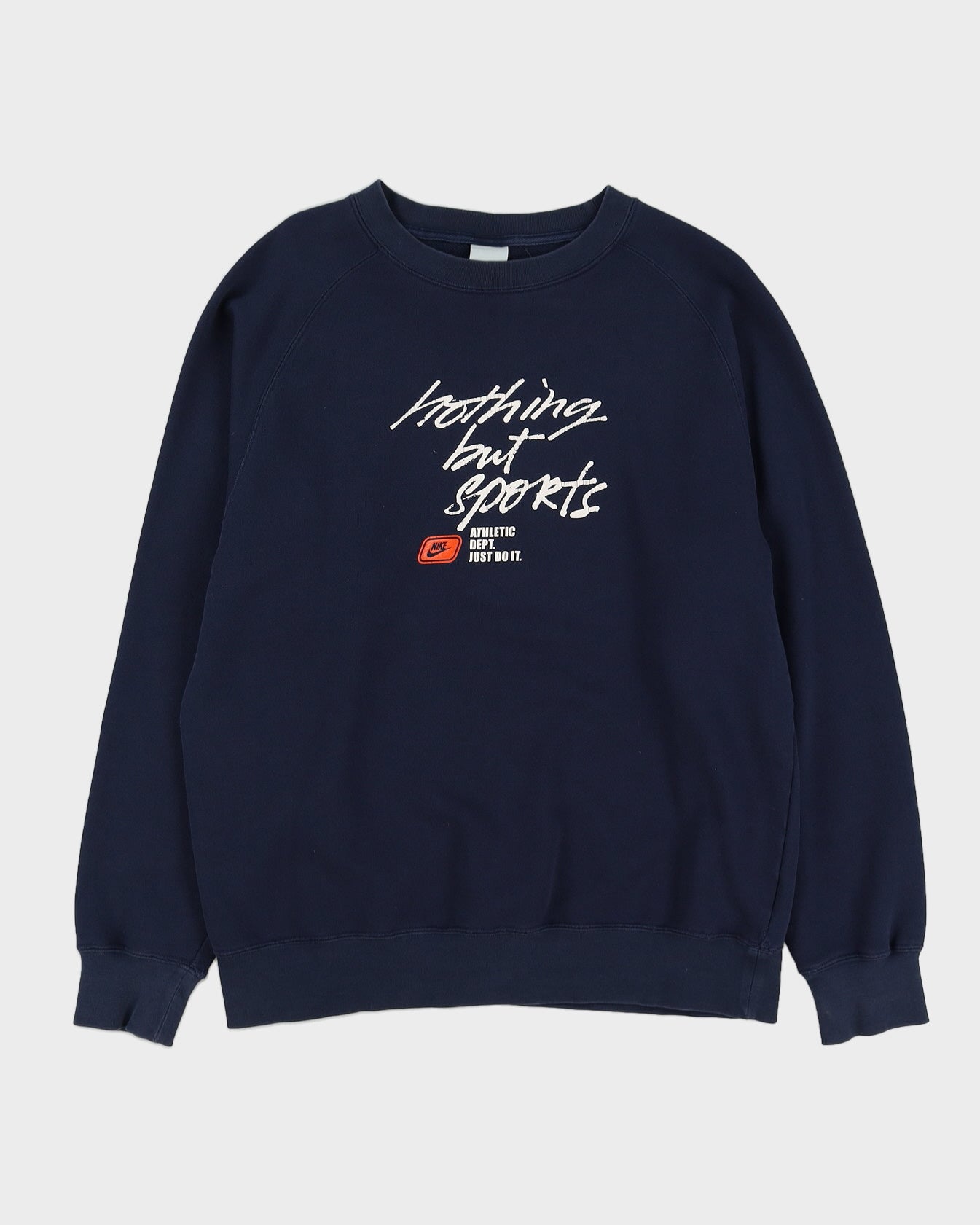 00s Nike "Nothing But Sports" Blue Sweatshirt - XL