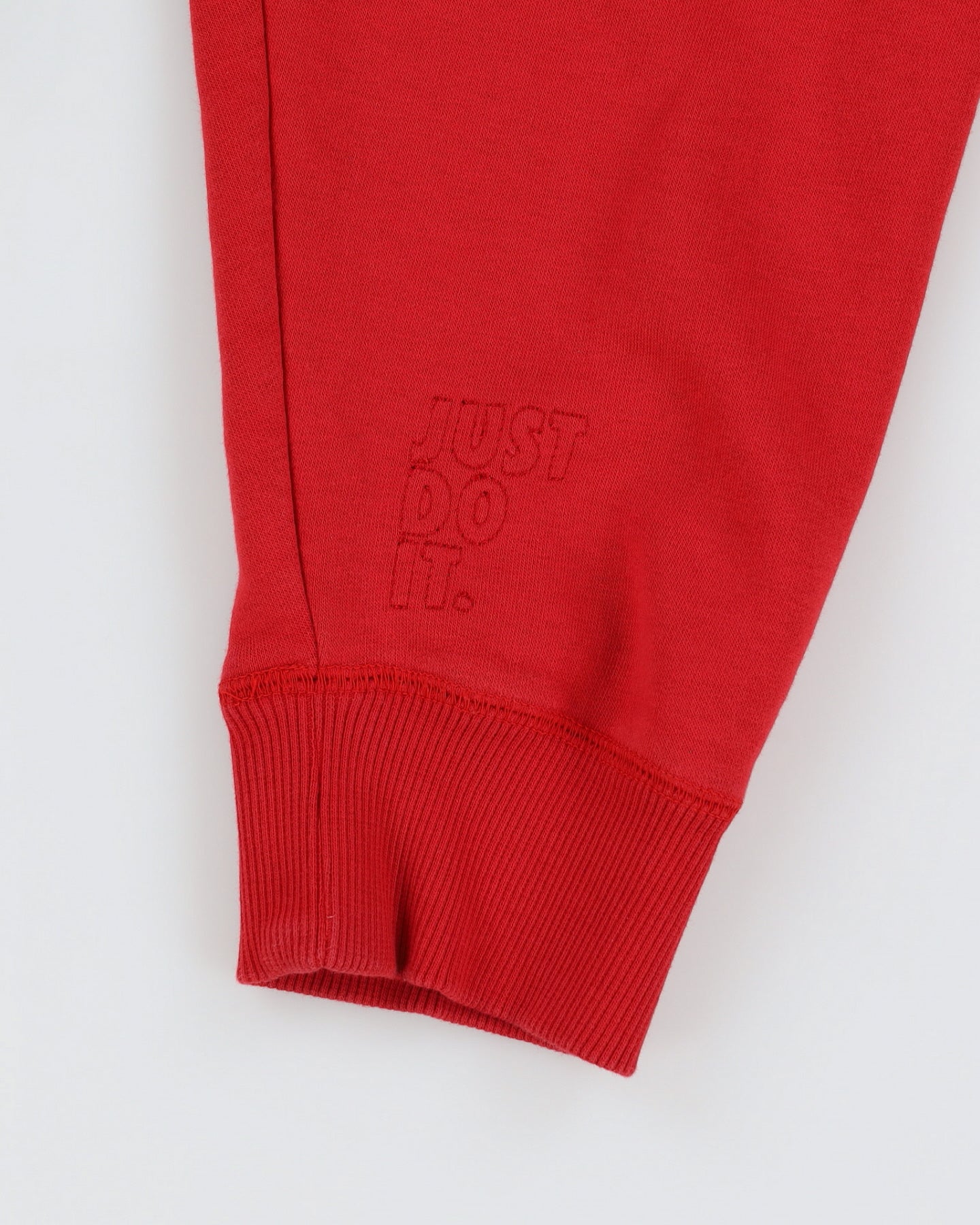00s Y2K Nike Embroidered Red Zip Up Hoodie - XXL