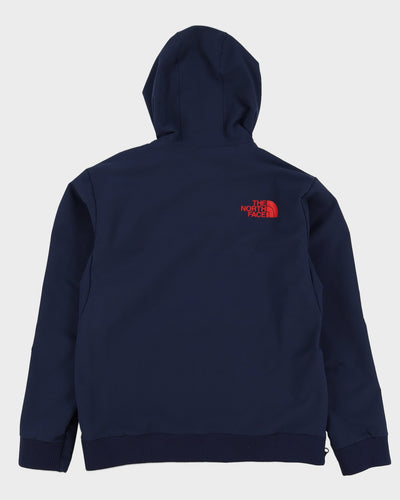 The North Face Blue Fleece Lined Hoodie - S