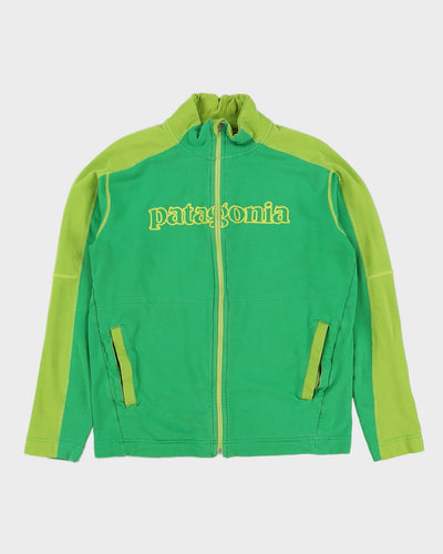 Patagonia Embroidered Zip Up Sweatshirt - M