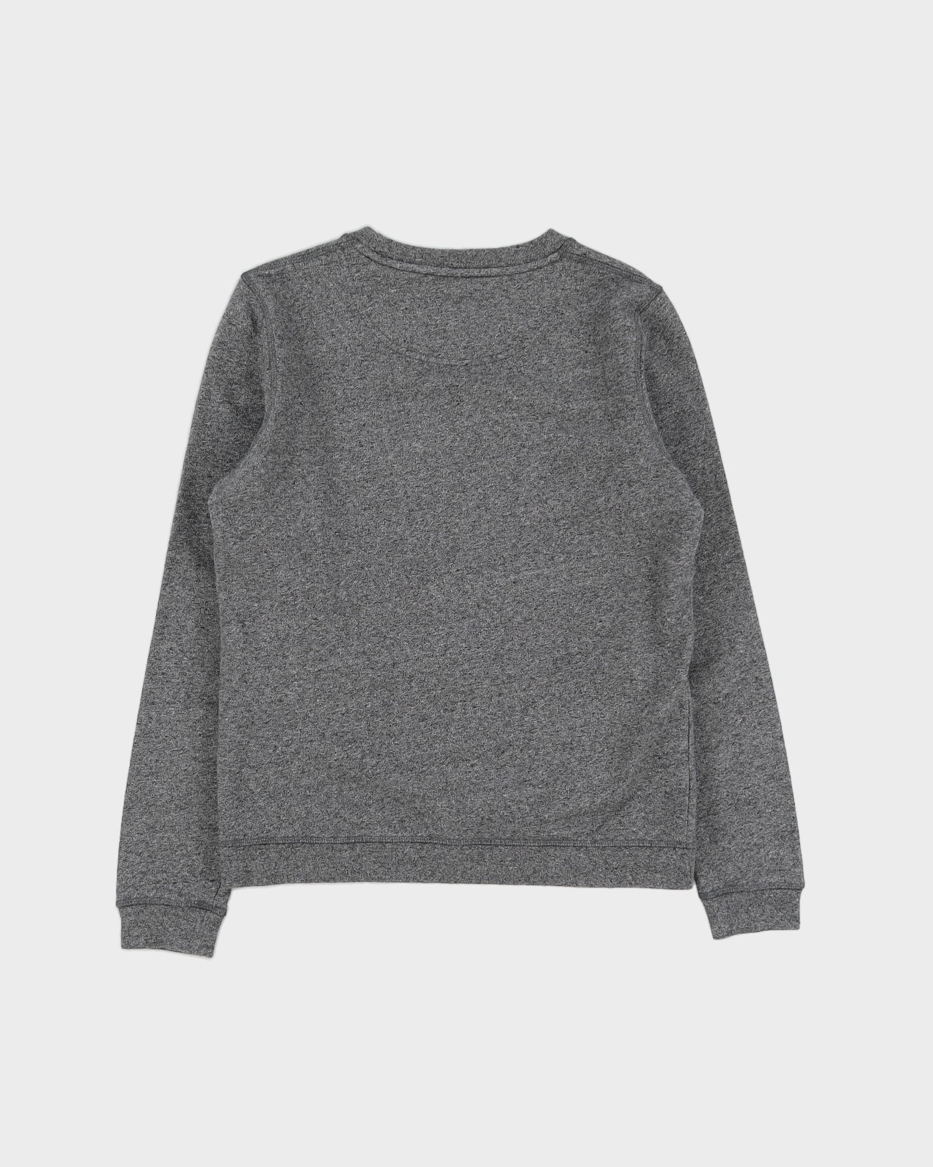 Kenzo Grey Embroidered Sweatshirt - M