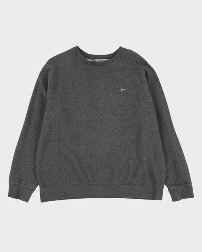 Mens Grey Nike Hoodies & Sweatshirts