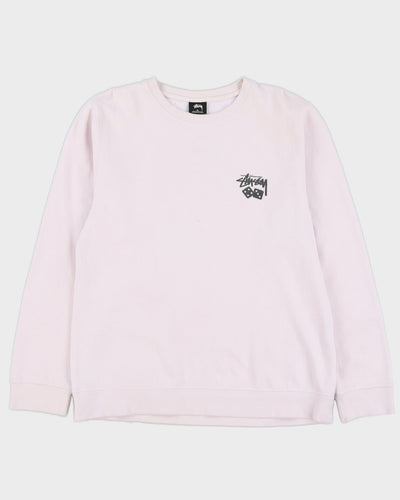 Stussy Pair Of Dice White Sweatshirt - XL