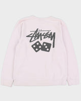 Stussy Pair Of Dice White Sweatshirt - XL