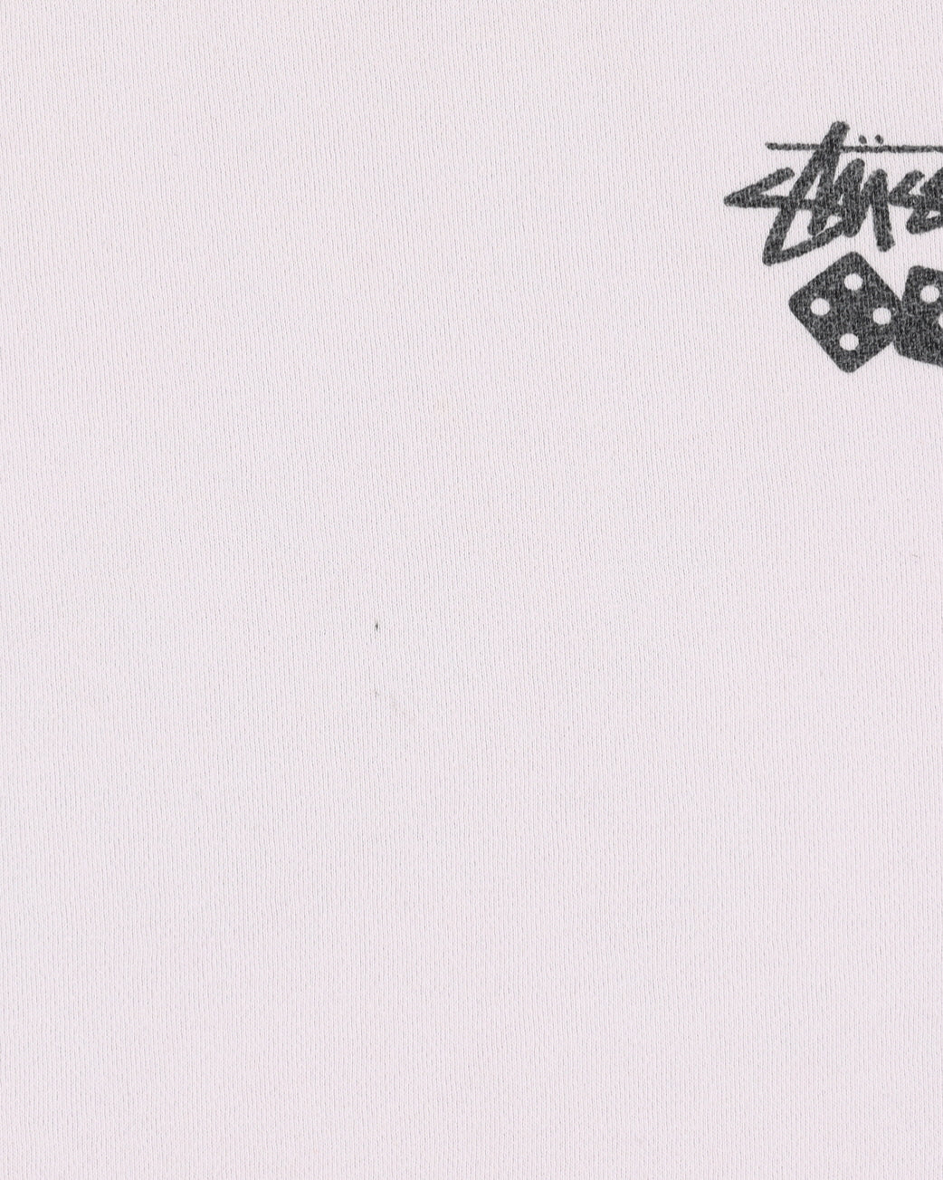 Stussy Pair Of Dice White Sweatshirt - XL