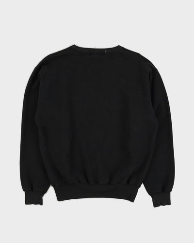 Vintage 90s Ralph Lauren Black Bear Polo Bear Sweatshirt - S