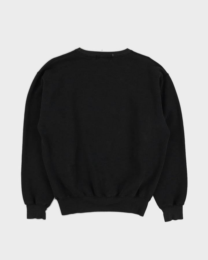 Vintage 90s Ralph Lauren Black Bear Polo Bear Sweatshirt - S