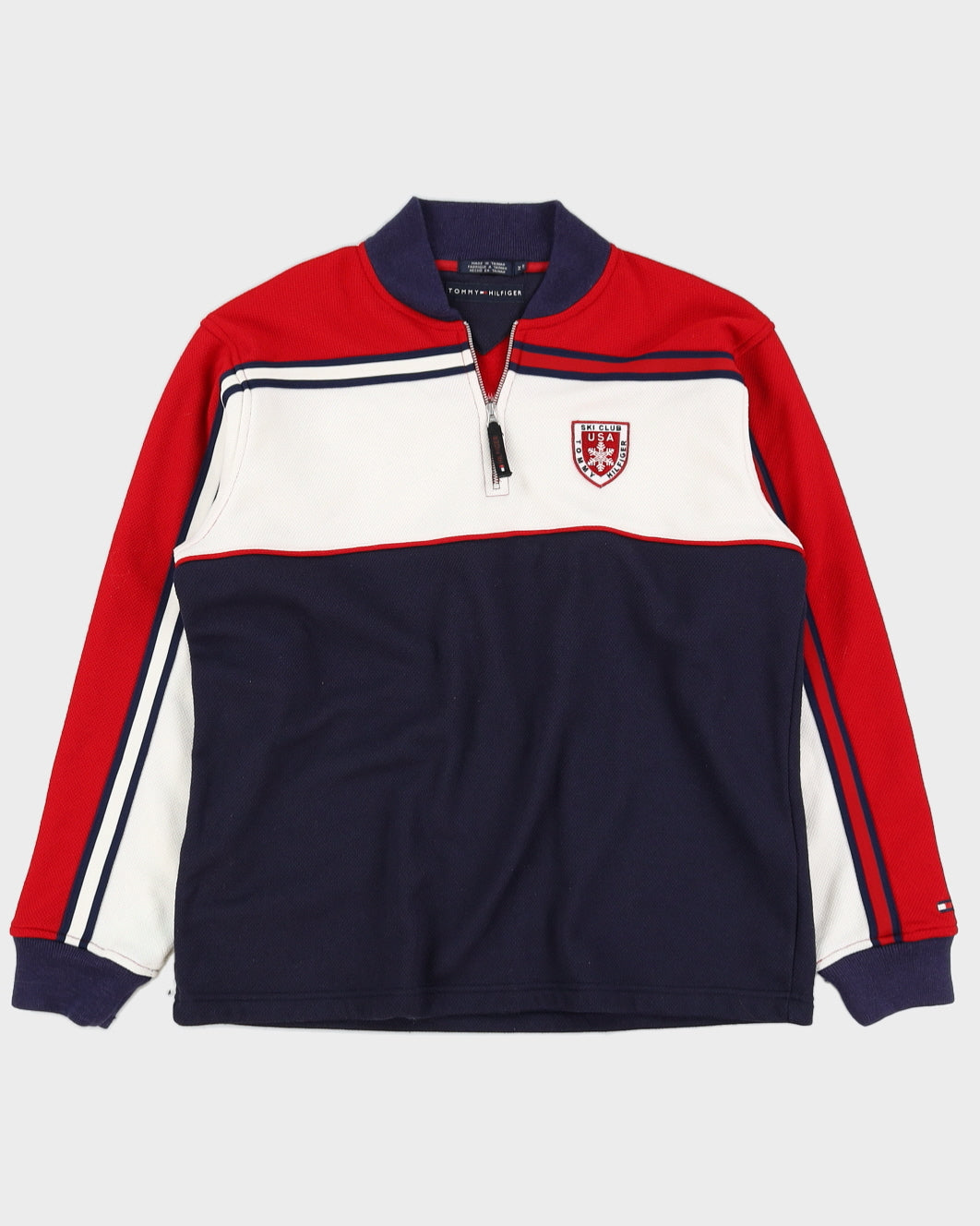 Y2K 00s Tommy Hilfiger Quarter Zip - M