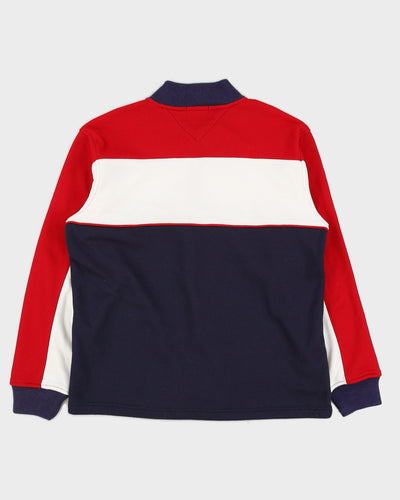 Y2K 00s Tommy Hilfiger Quarter Zip - M