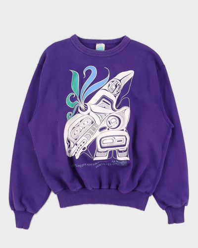 Vintage 90s UBC Museum of Anthropology Sweatshirt - M