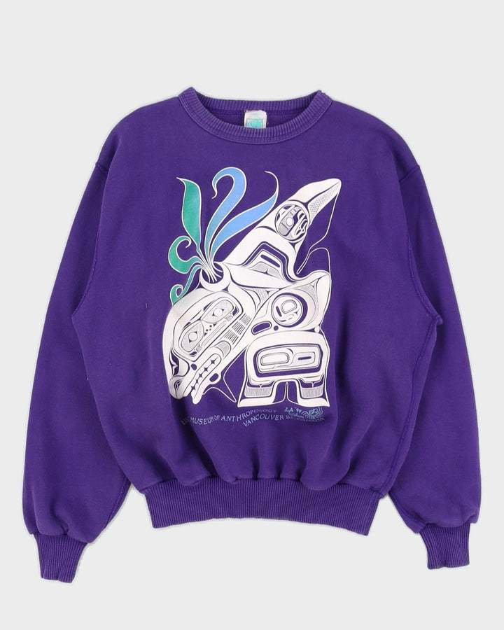 Vintage 90s UBC Museum of Anthropology Sweatshirt - M