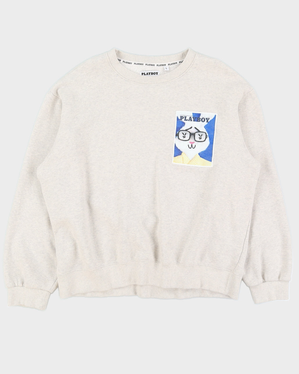 Oversize Playboy Sweatshirt - L