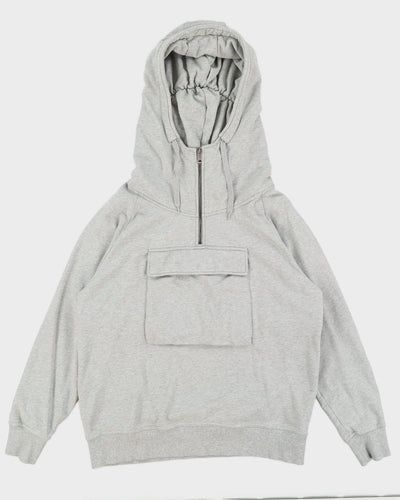 Burberry Archford Pale Grey Oversize Hoodie - M