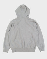 00s Y2K Nike Grey Zip Up Hoodie - L
