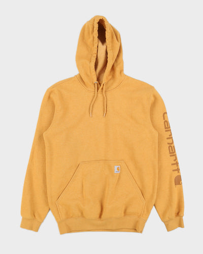 Carhartt Orange Big Logo Hoodie - M