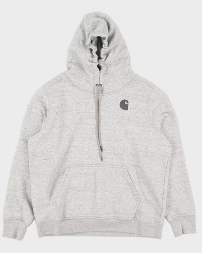 Carhartt Grey Big Logo Hoodie - L