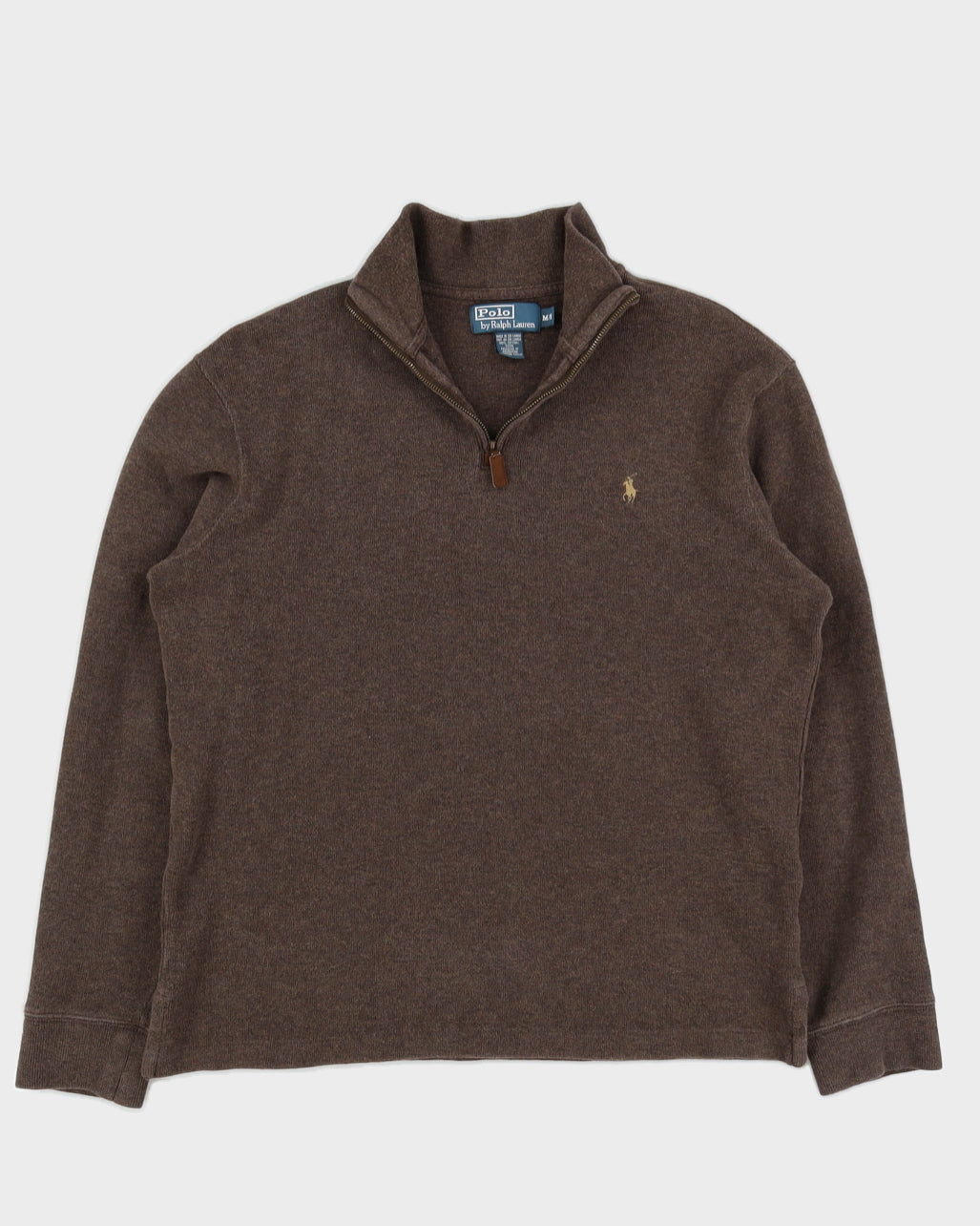 Polo By Ralph Lauren Quarter Zip Sweatshirt - M
