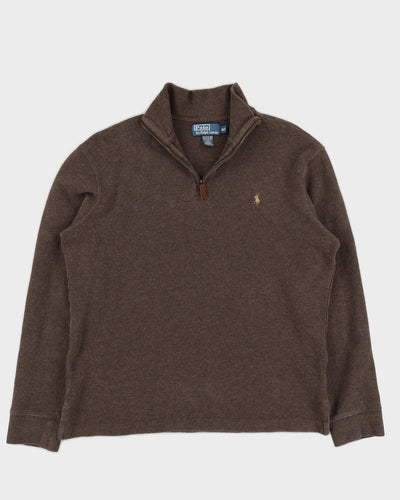 Polo By Ralph Lauren Quarter Zip Sweatshirt - M