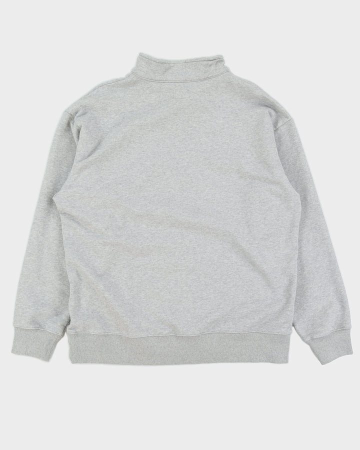 Noah Grey Quarter Zip Sweatshirt - XL