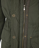 Tommy Hilfiger Olive Green Parka Jacket - L
