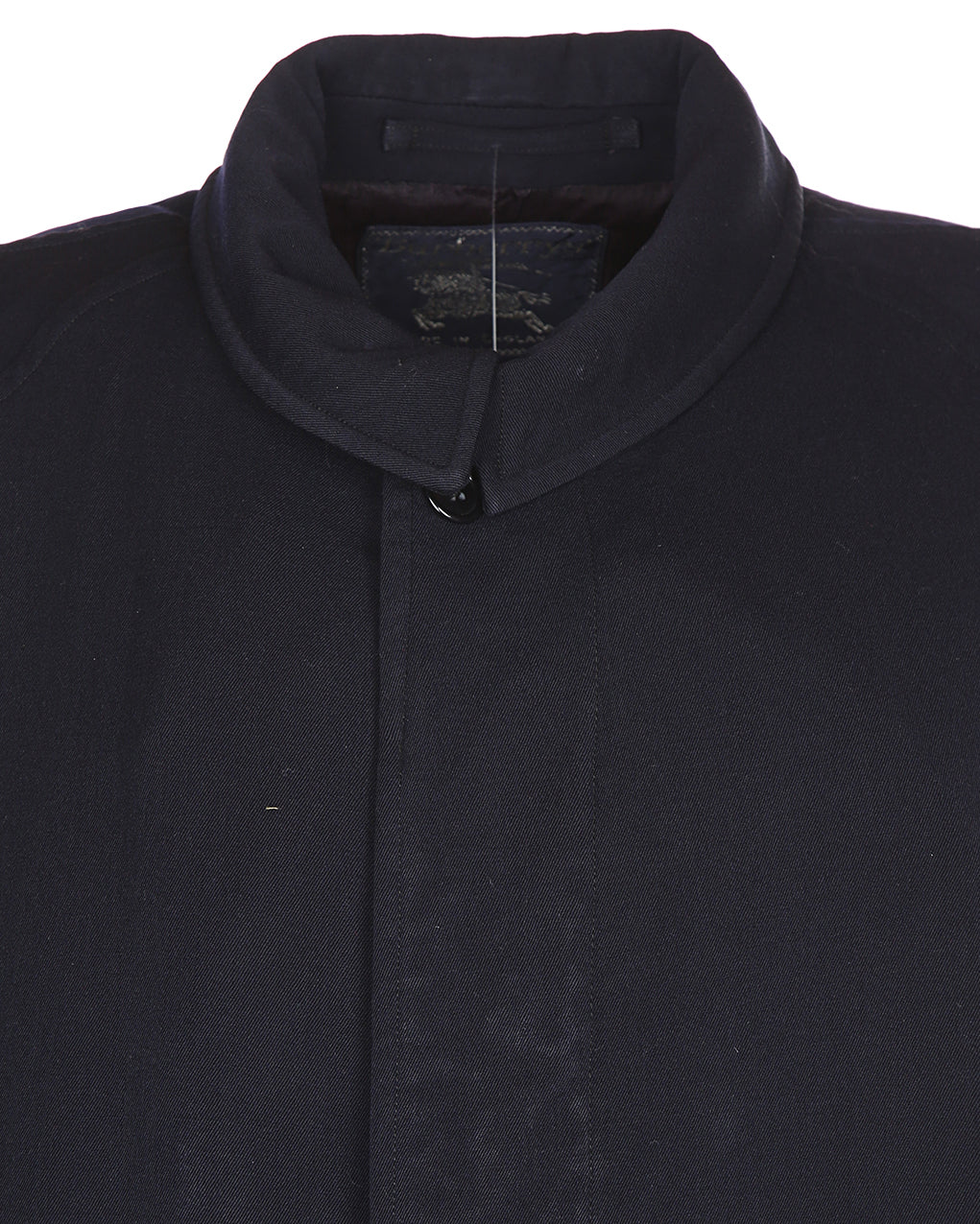 Rare Vintage 70s Burberry Wool Gabardine Raglan Sleeve Coat - L 