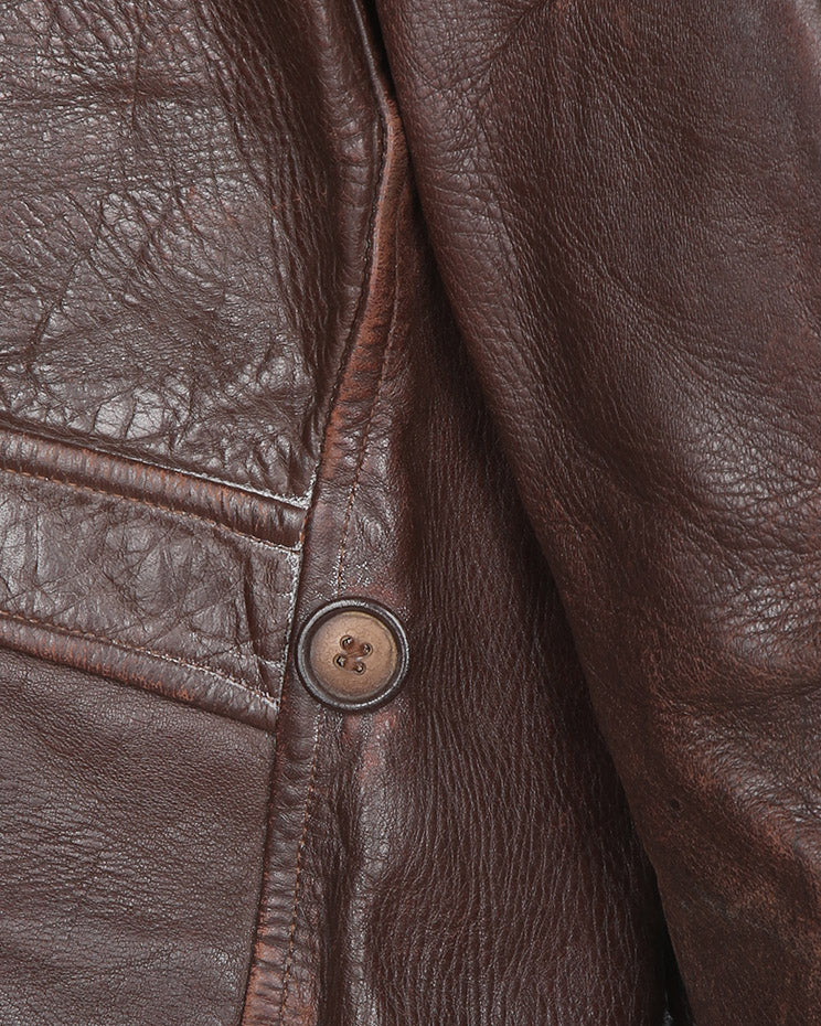 Late 40s Richman Brothers Horsehide Leather Jacket - M