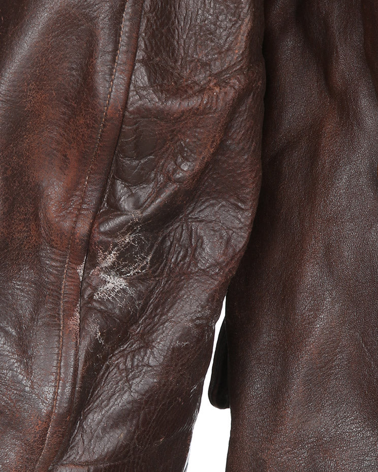 Late 40s Richman Brothers Horsehide Leather Jacket - M