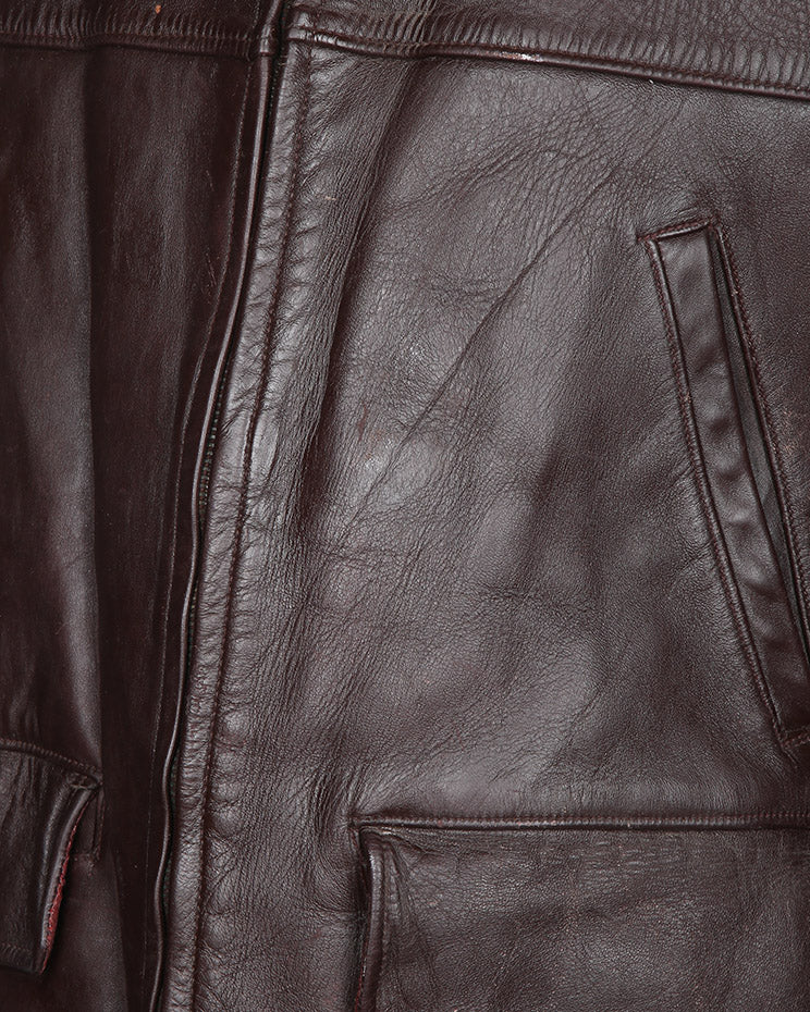 Vintage 50s Dan-Jac Horsehide Leather Jacket - L – Rokit