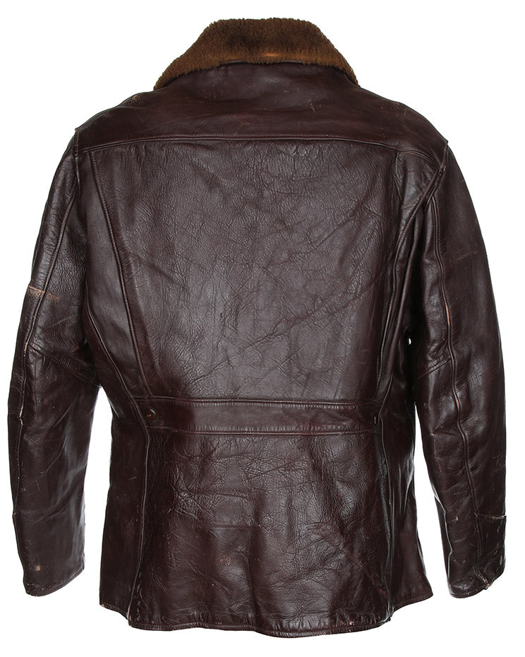 Vintage 50s Dan-Jac Horsehide Leather Jacket - L