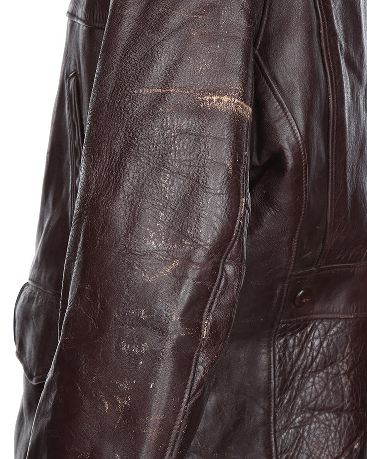 Vintage 50s Dan-Jac Horsehide Leather Jacket - L