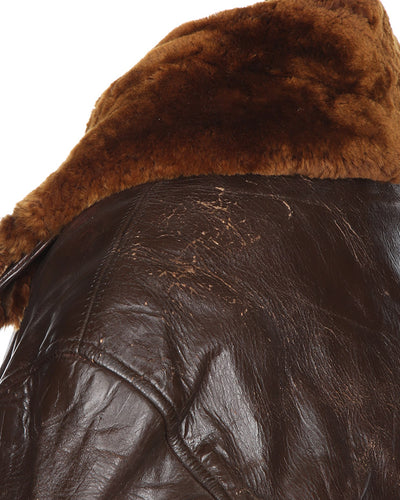 Vintage 40s Horsehide Leather Jacket - M