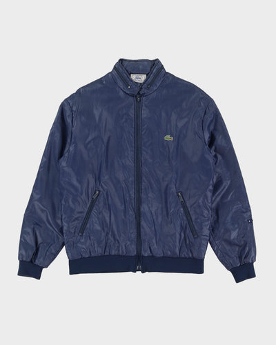 Vintage 1980s Lacoste Izod Navy Bomber Jacket - L