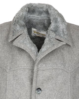 Vintage 70s Weatherman by Mac-Mor wool overcoat - L