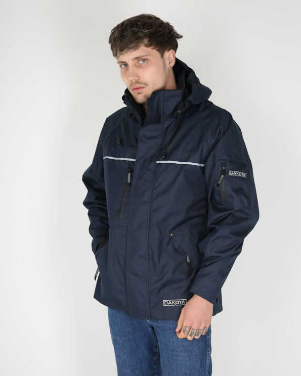Vintage Dakota hooded workwear jacket - XL