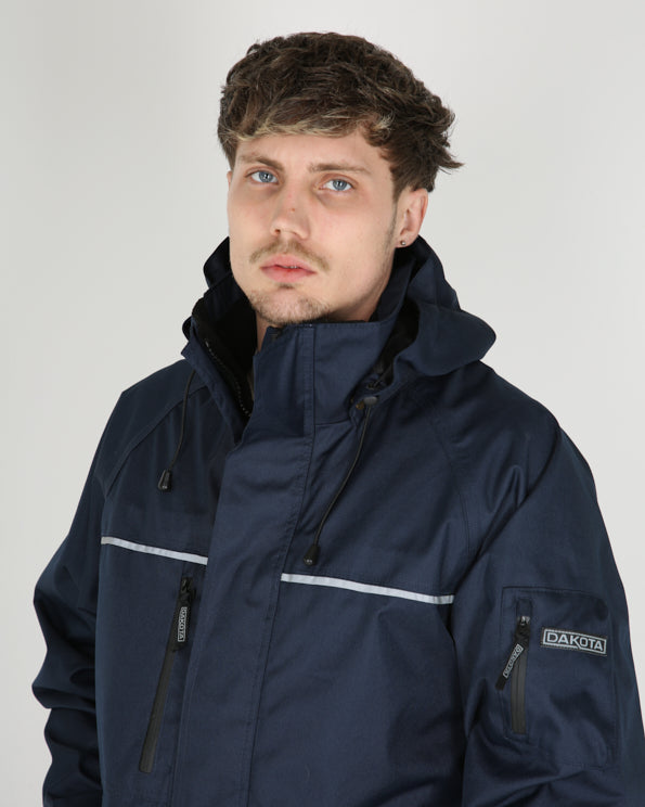 Vintage Dakota hooded workwear jacket - XL