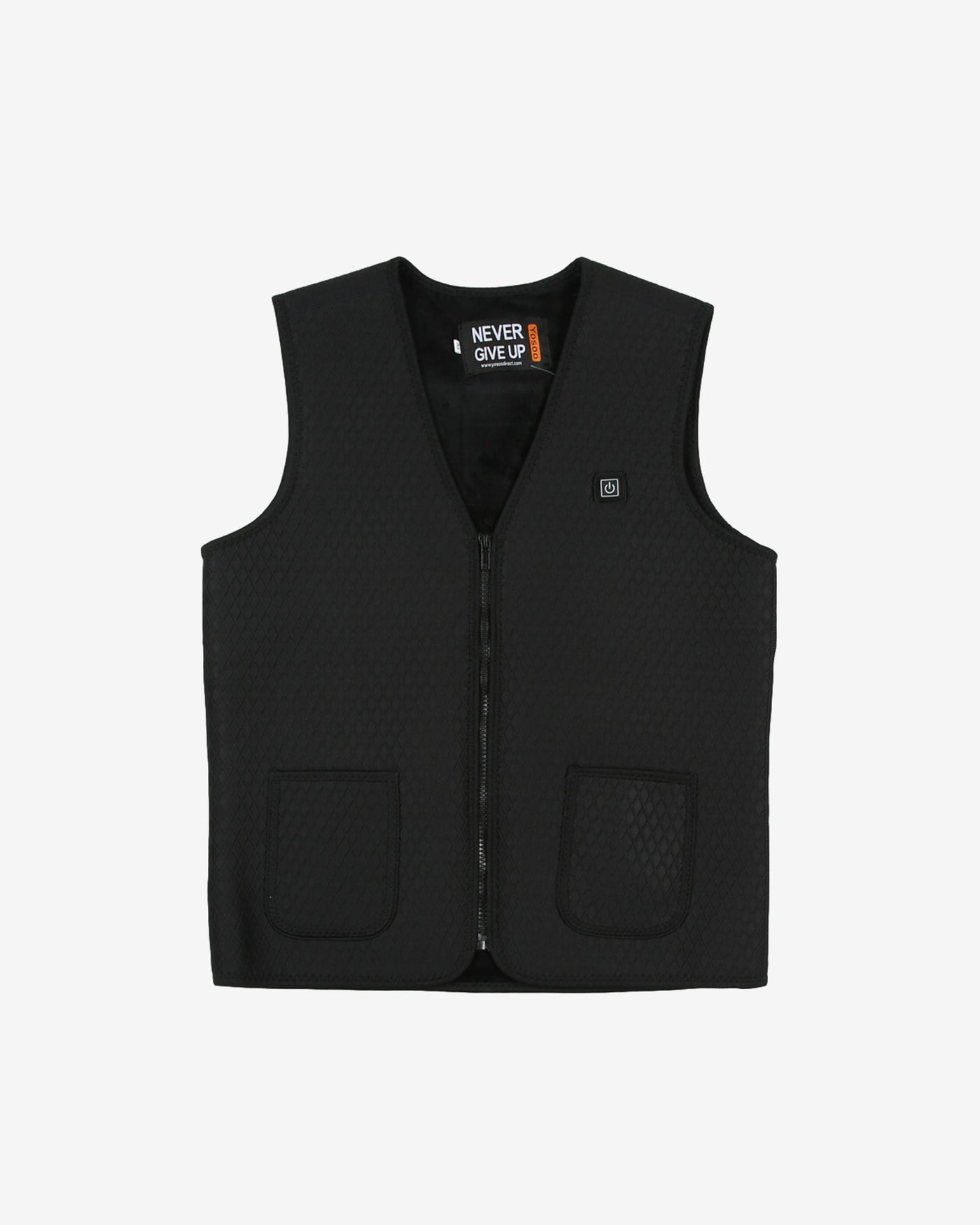 yosoo black motorcycle heated vest jacket - m