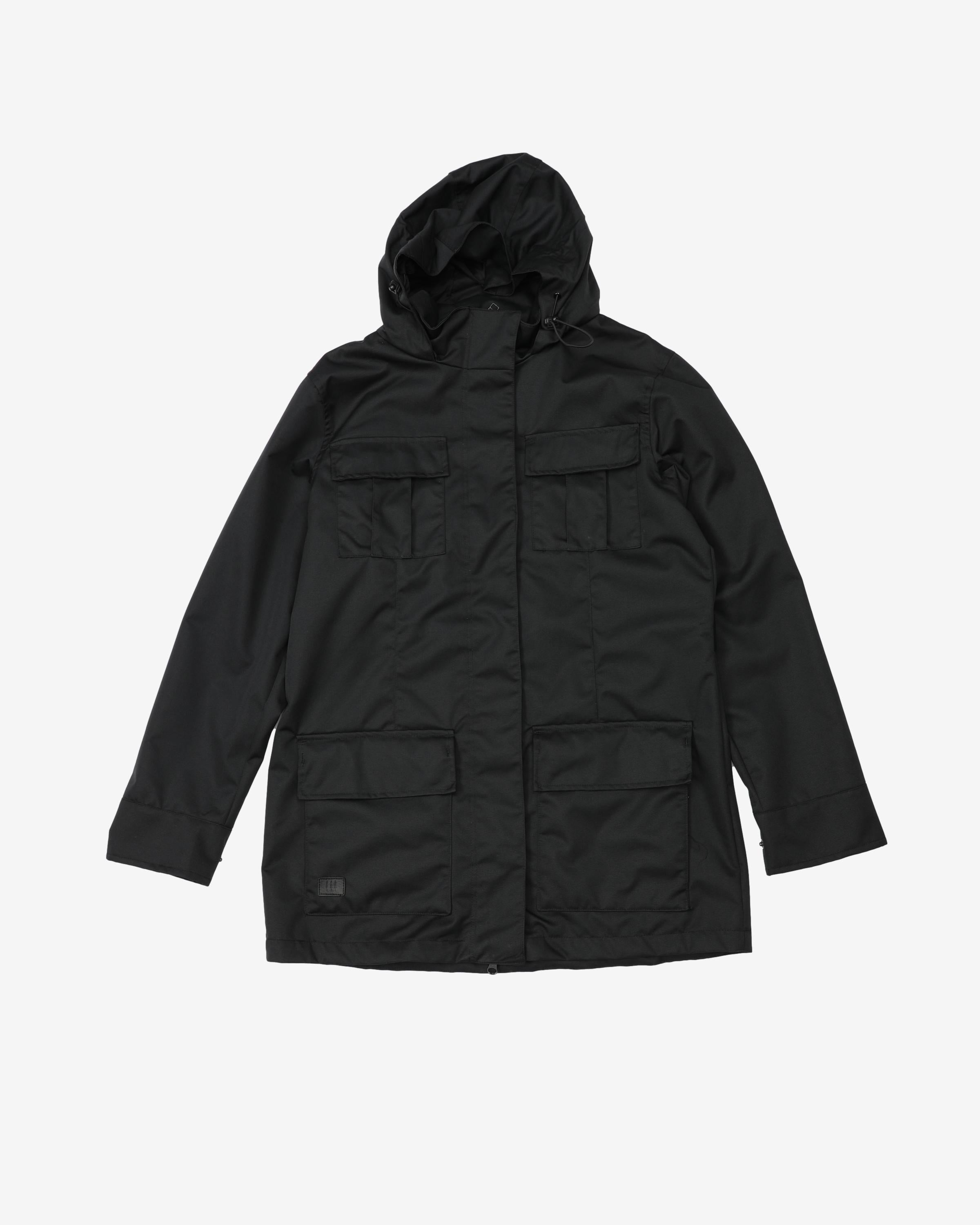 Sitka Black Hunting Full Zip Hooded Jacket - L