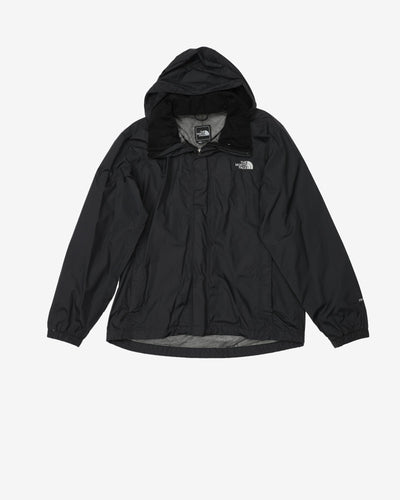 The North Face HyVent Black Rain Jacket - M