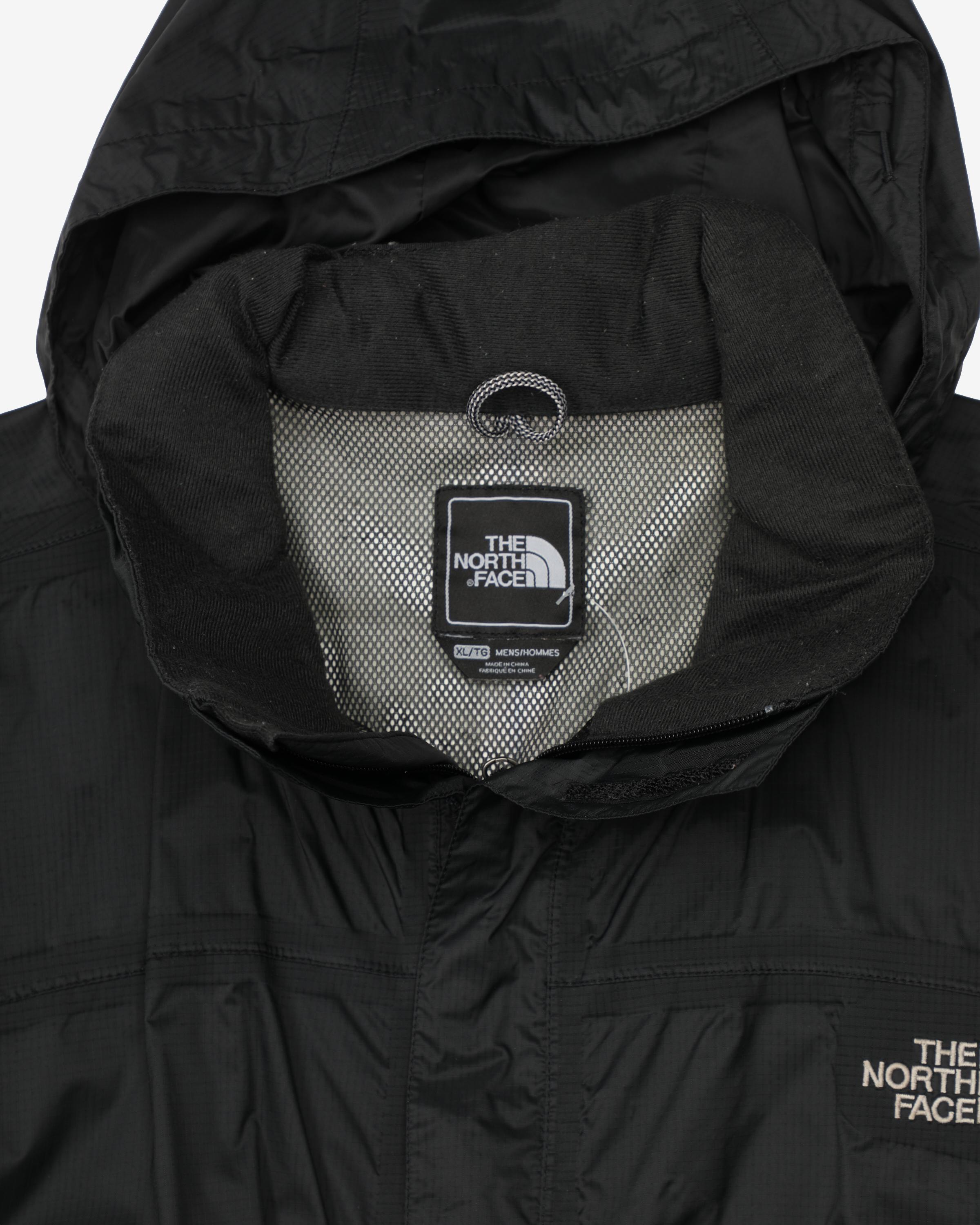 The North Face HyVent Black Rain Jacket - XL