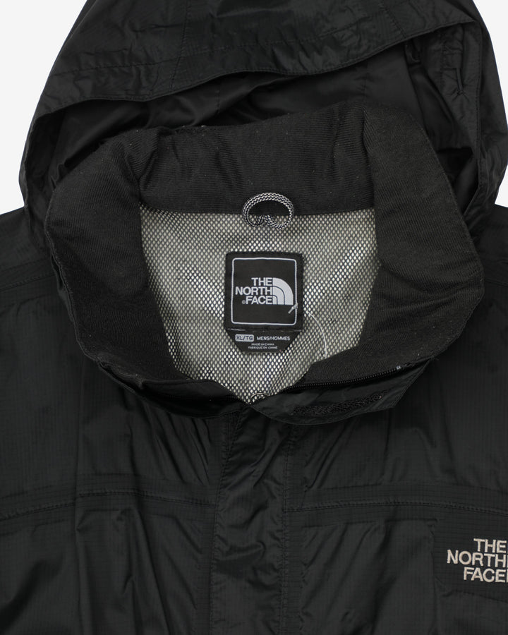 The North Face HyVent Black Rain Jacket - XL