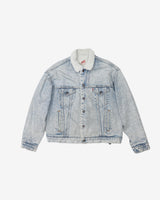 Vintage 80s Levi's Sherpa Lined Denim Jacket - XL