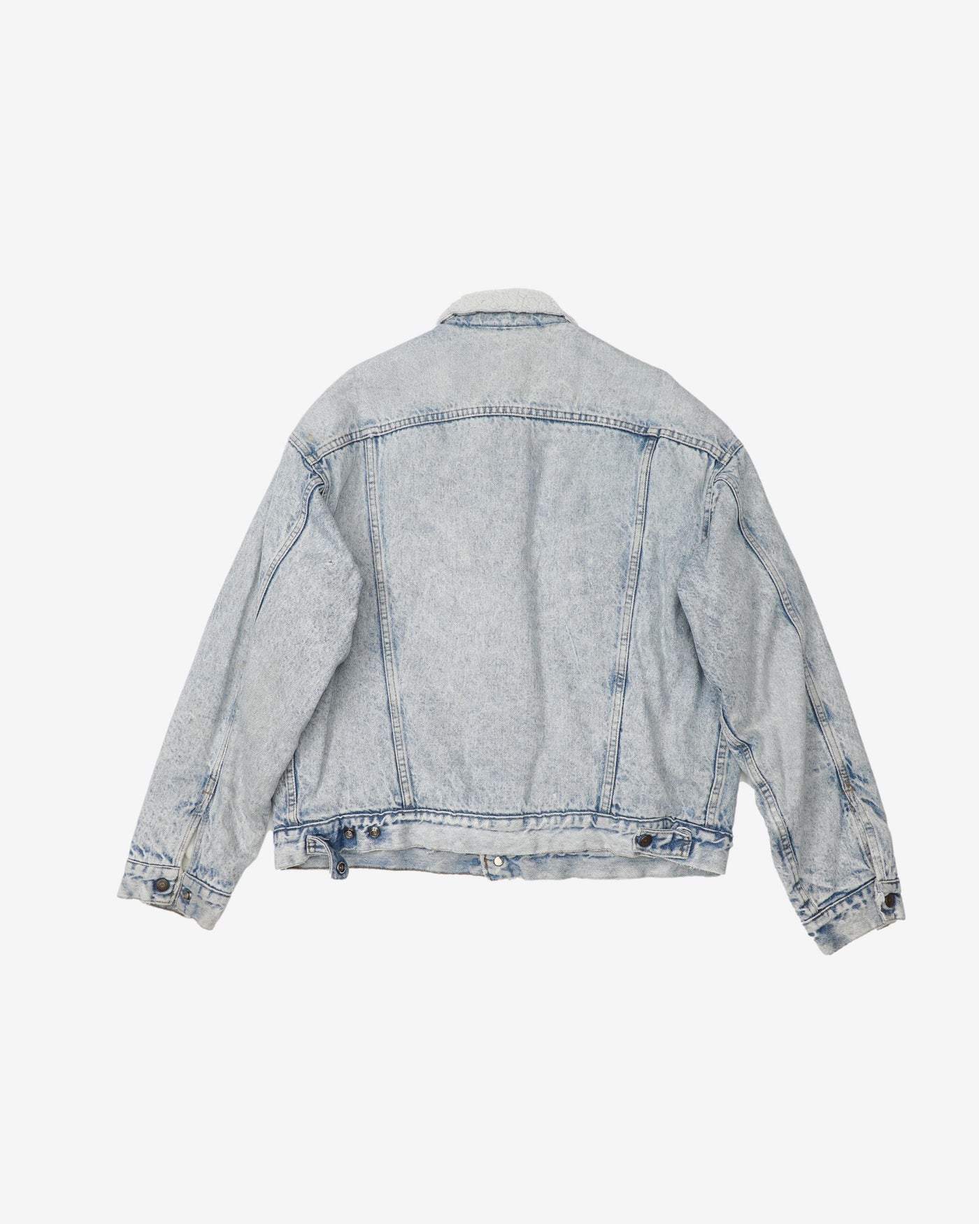 Vintage 80s Levi's Sherpa Lined Denim Jacket - XL