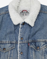 Vintage 80s Levi's Heavyweight Sherpa Lined Denim Jacket - S